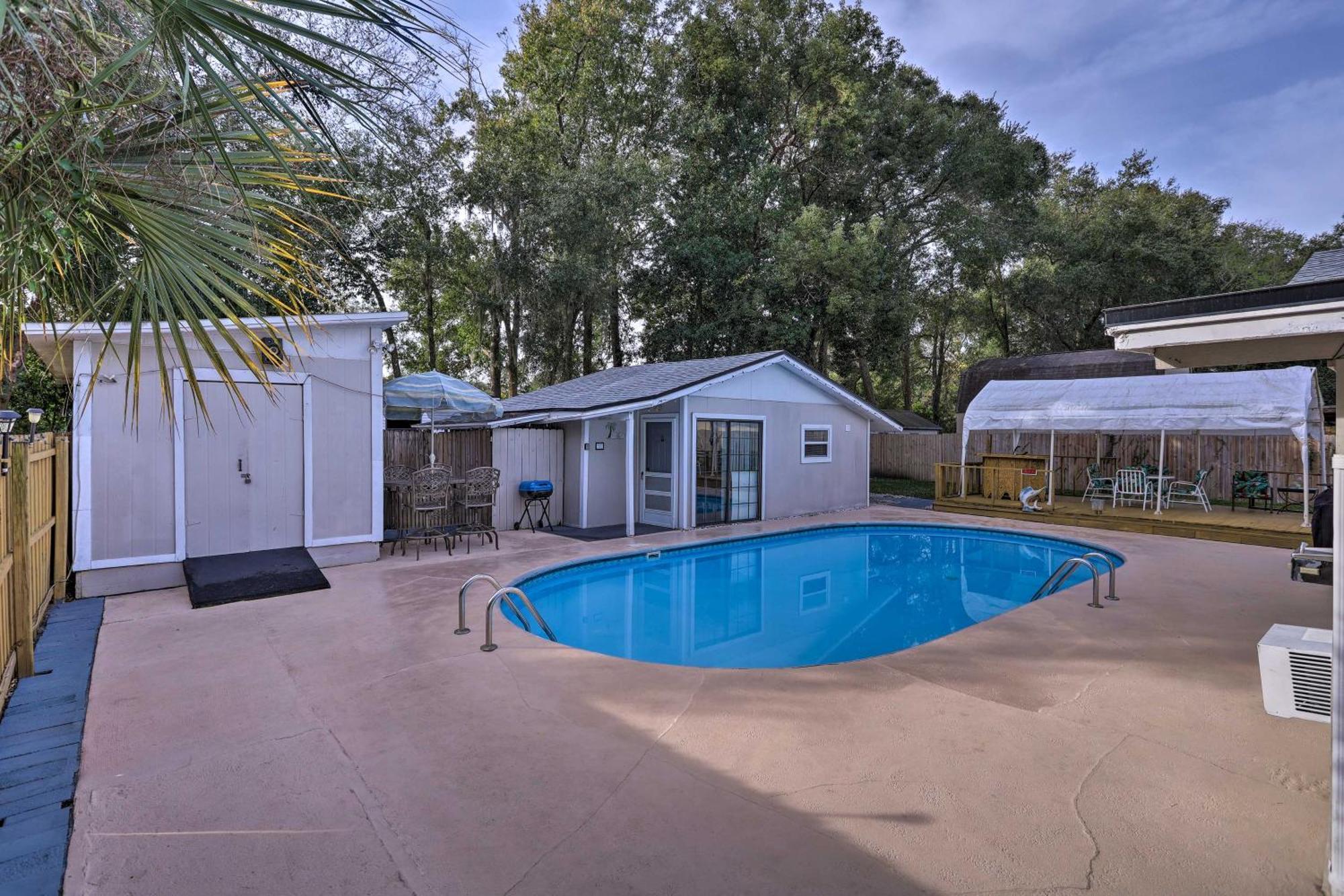 Fern Park Pool House With Private Patio And Fire Pit! Villa ออร์ลันโด ภายนอก รูปภาพ